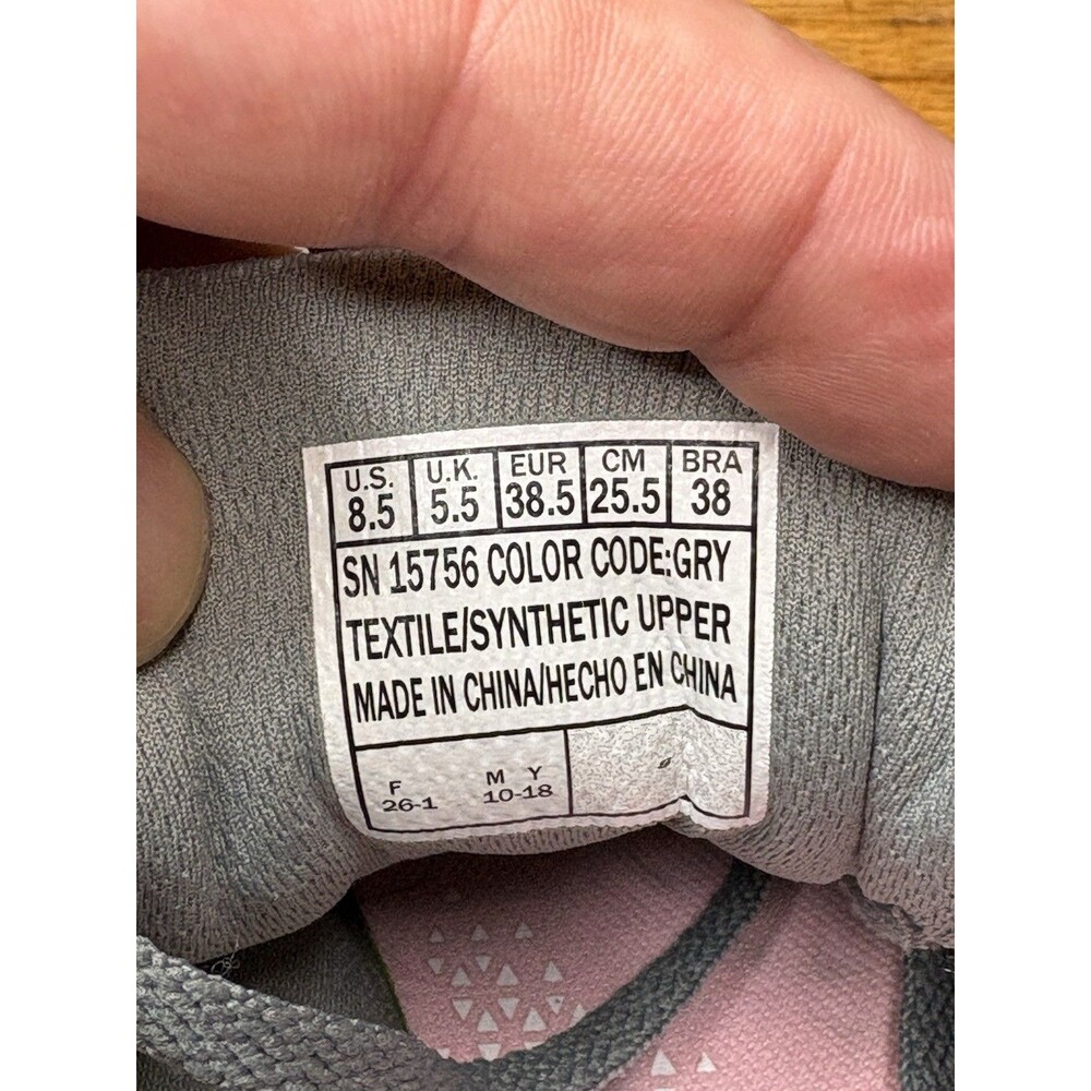 Skechers Go Walk Shoes Evolution Ultra 60 Gray Pink Quick Fit Women’s Sz 8.5 - Picture 6 of 11